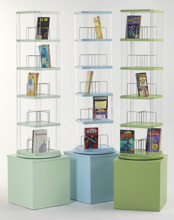 High CD Library Spinner | Educational Library Furniture | United Kingdom