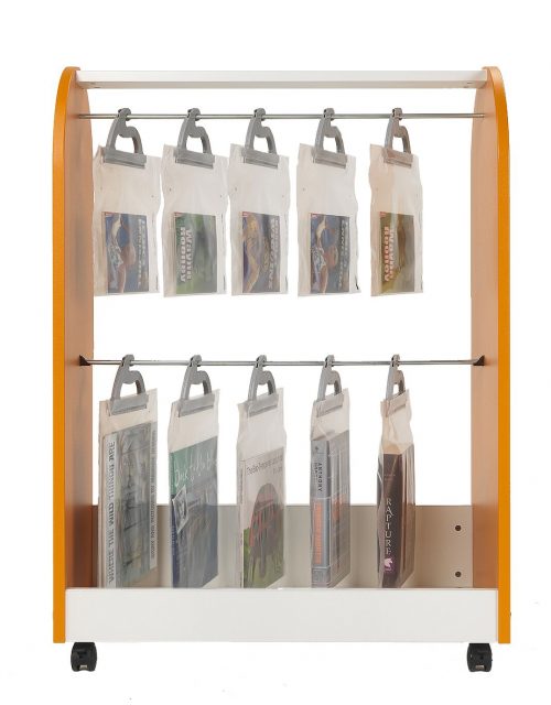 Two Tier Hanging Trolley | Educational Library Furniture | United Kingdom